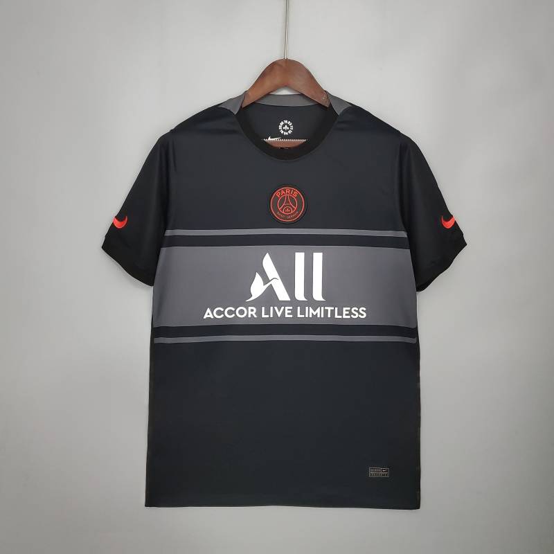 tercera camiseta psg negro tercera camiseta psg negro