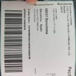 Comprobante de envío Camiseta Ajax