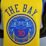 Camiseta Golden State Warriors Chinese Dragon Robe Yellow