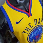 Camiseta Golden State Warriors Chinese Dragon Robe Yellow