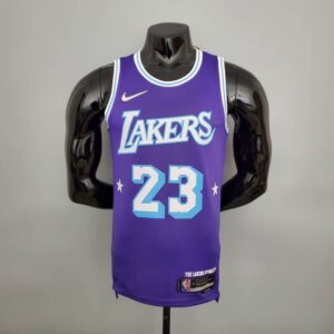 Camiseta Los Ángeles Lakers “75th Anniversary” City Edition Purple