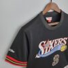 Camiseta Mitchellness 76ers Black N°. 3 Iverson Retro Mesh