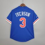 Camiseta Mitchellness 76ers Blue N°. 3 Iverson Retro Mesh