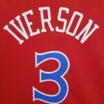 Camiseta Mitchellness 76ers Red N°. 3 Iverson Retro Mesh