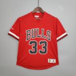 Camiseta Mitchellness Bulls Red N°. 33 Pippen Retro Mesh