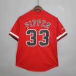Camiseta Mitchellness Bulls Red N°. 33 Pippen Retro Mesh