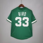 Camiseta Mitchellness Celtics Green N°. 33 Bird Retro Mesh