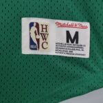 Camiseta Mitchellness Celtics Green N°. 33 Bird Retro Mesh