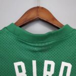 Camiseta Mitchellness Celtics Green N°. 33 Bird Retro Mesh