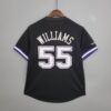 Alternative view of Camiseta Mitchellness Kings N°. 55 White Chocolate Williams Retro Mesh