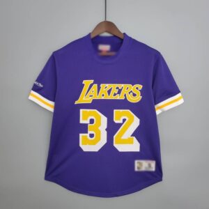 Camiseta Mitchellness Lakers Purple N°. 32 Johnson Retro