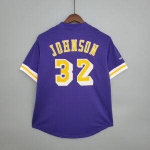 Camiseta Mitchellness Lakers Purple N°. 32 Johnson Retro