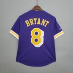 Camiseta Mitchellness Lakers Purple N°. 8 BRYANT Retro Mesh