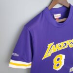 Camiseta Mitchellness Lakers Purple N°. 8 BRYANT Retro Mesh
