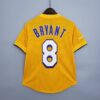 Camiseta Mitchellness Lakers Yellow N°. 8 BRYANT Retro Mesh