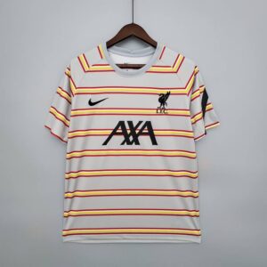 Camiseta calentamiento Liverpool 2021/22
