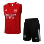 Conjunto entrenamiento sin mangas Arsenal 202122