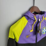 Cortavientos Nike Brasil 2021/22 diseño lateral