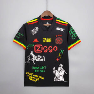 camiseta ajax conmemorativa Bob Marley