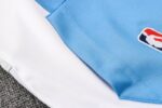 Bolsillo sudadera de chandal Lakers azul claro con capucha