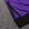 Cierre extension chandal lakers morado con capucha