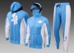 Conjunto Chandal Lakers azul claro con capucha 2