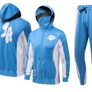 Conjunto Chandal Lakers azul claro con capucha