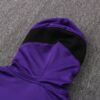 Gorra chandal lakers morado con capucha