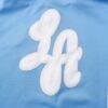 Logo LA Chandal Lakers azul claro con capucha