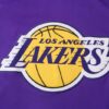 Logo club chandal lakers morado con capucha