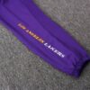 Logo pantalon chandal lakers morado con capucha