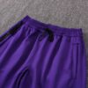 Pantalon 2 chandal lakers morado con capucha