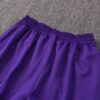 Pantalon chandal lakers morado con capucha