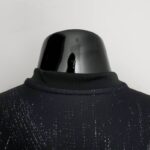 Camiseta Negra de Argentina 2022 Version Jugador cuello