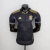 Camiseta Negra de Argentina 2022 Version Jugador frontal