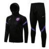 Chandal con Capucha FC Barcelona adelante