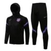 Chandal con Capucha FC Barcelona adelante