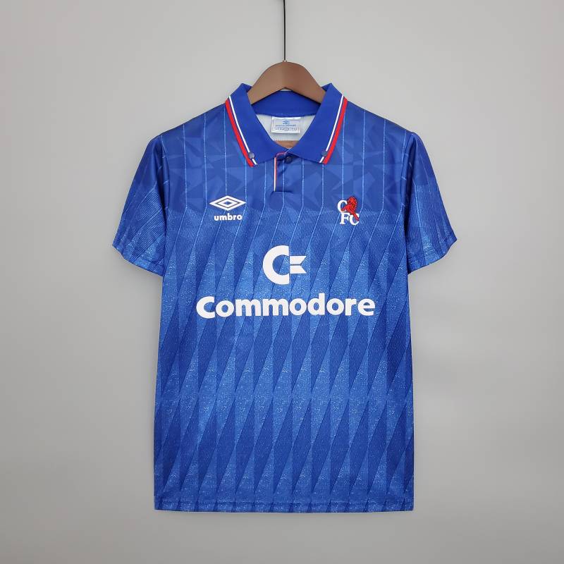Camiseta local Retro Chelsea 1989 adelante Camiseta local Retro Chelsea 1989 adelante