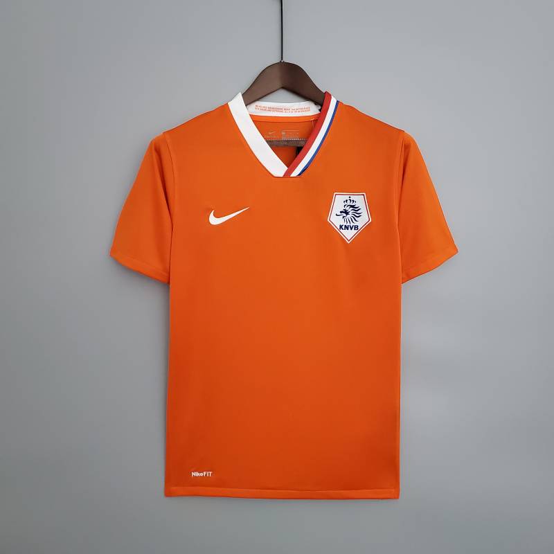 Camiseta local Retro Holanda 2008 adelante Camiseta local Retro Holanda 2008 adelante