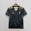 camiseta negra de argentina 2021