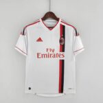 camiseta milan 2011 blanca