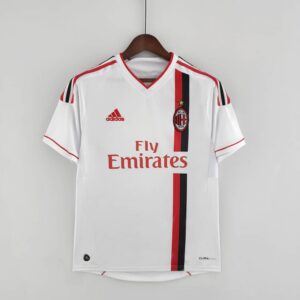 camiseta milan 2011 blanca