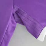 ACABADO MANGA Camiseta Retro Real Madrid Segunda Equipación 1718 Versión Aficionado