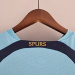 CUELLO TRASERO Camiseta Retro Tottenham segunda equipación 0607