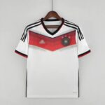 Camiseta Alemania retro Mundial 2014 versión fan frontal