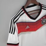 Camiseta Alemania retro Mundial 2014 versión fan lateral