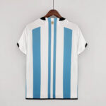 Camiseta Argentina Mundial Qatar 2022 Versión jugador dorsal