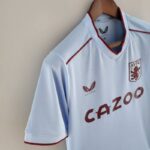 Camiseta Aston Villa segunda equipación 2022-2023 Versión fan lateral