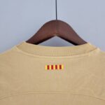 Camiseta Barcelona segunda Equipación 2022-2023 Versión fan cuello posterior