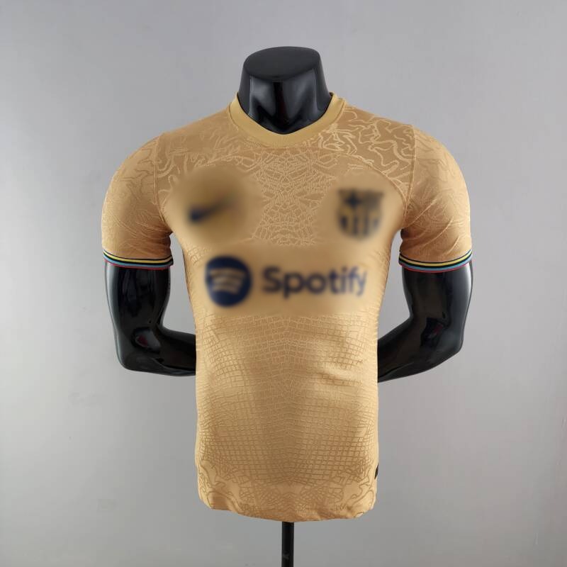 Camiseta Barcelona segunda Equipación 2022-2023 Versión jugador frontal Camiseta Barcelona segunda Equipación 2022-2023 Versión jugador frontal